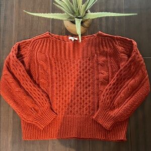 ✨Maurices Cable Knit Sweater - Rust Orange
